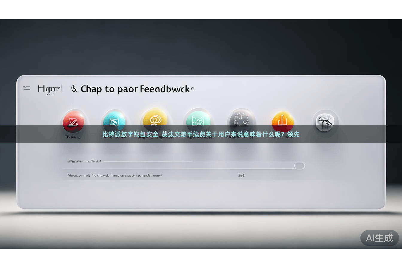 比特派数字钱包安全  裁汰交游手续费关于用户来说意味着什么呢？领先