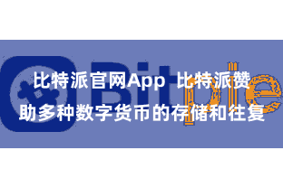 比特派官网App  比特派赞助多种数字货币的存储和往复
