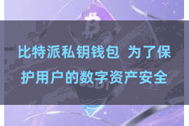 比特派私钥钱包  为了保护用户的数字资产安全