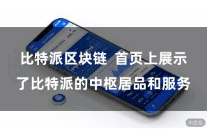 比特派区块链  首页上展示了比特派的中枢居品和服务