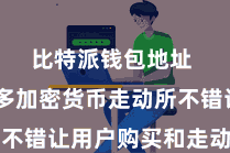 比特派钱包地址  有好多加密货币走动所不错让用户购买和走动比特币